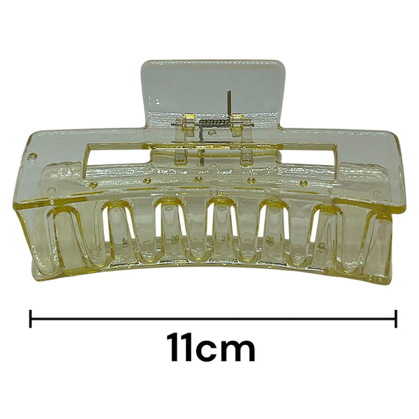 HAIRSTORY Rectangle Crystal Hair Clamp