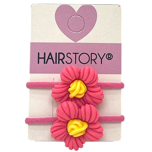 HAIRSTORY Blooming Flower Hair Ties