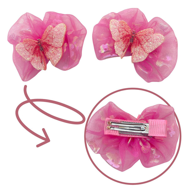 HAIRSTORY Butterfly Blossom Hair Clip