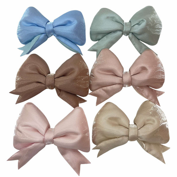 HAIRSTORY Bow Sheer Fabric Hair Clip