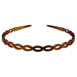 HAIRSTORY France Multi-Color Oval Link Headband