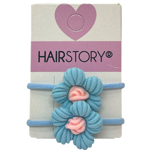 HAIRSTORY Blooming Flower Hair Ties