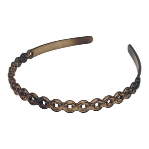 HAIRSTORY France Multi-Color Chain Link Headband