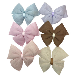 HAIRSTORY Bow Shimmer Silver Details