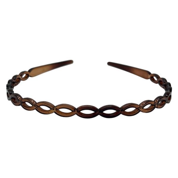 HAIRSTORY France Multi-Color Oval Link Headband