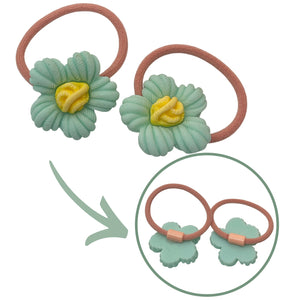 HAIRSTORY Blooming Flower Hair Ties