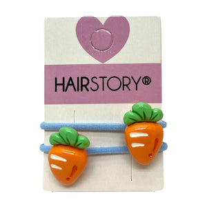HAIRSTORY Cute Fruit/Vegetable Garden Hair Ties