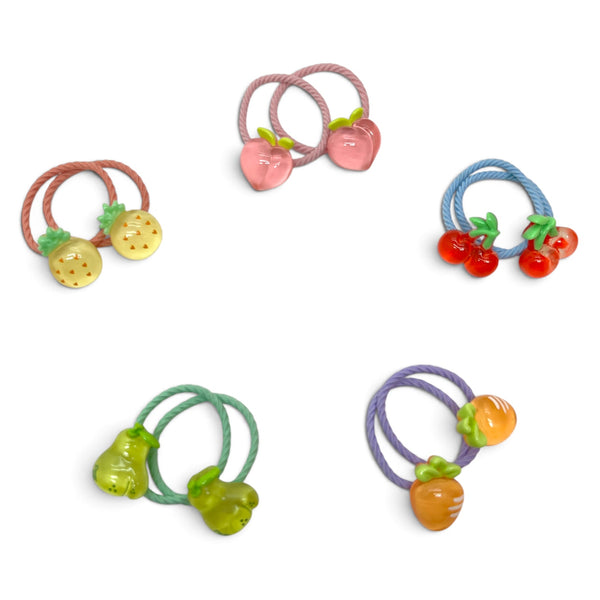 HAIRSTORY Fruity Charm Hair Ties