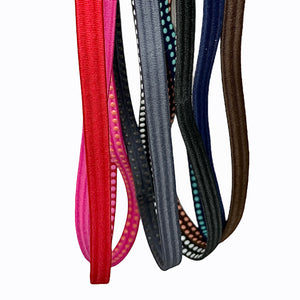 Non-slip Grip Dotted Elastic Headband (Pack of 2 pcs)