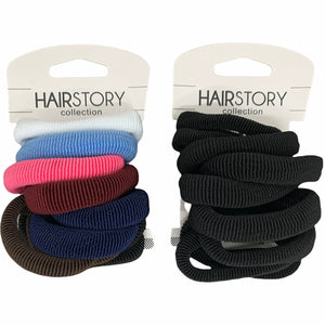 #60 Terry Hair Tie (Pack of 10 pcs)