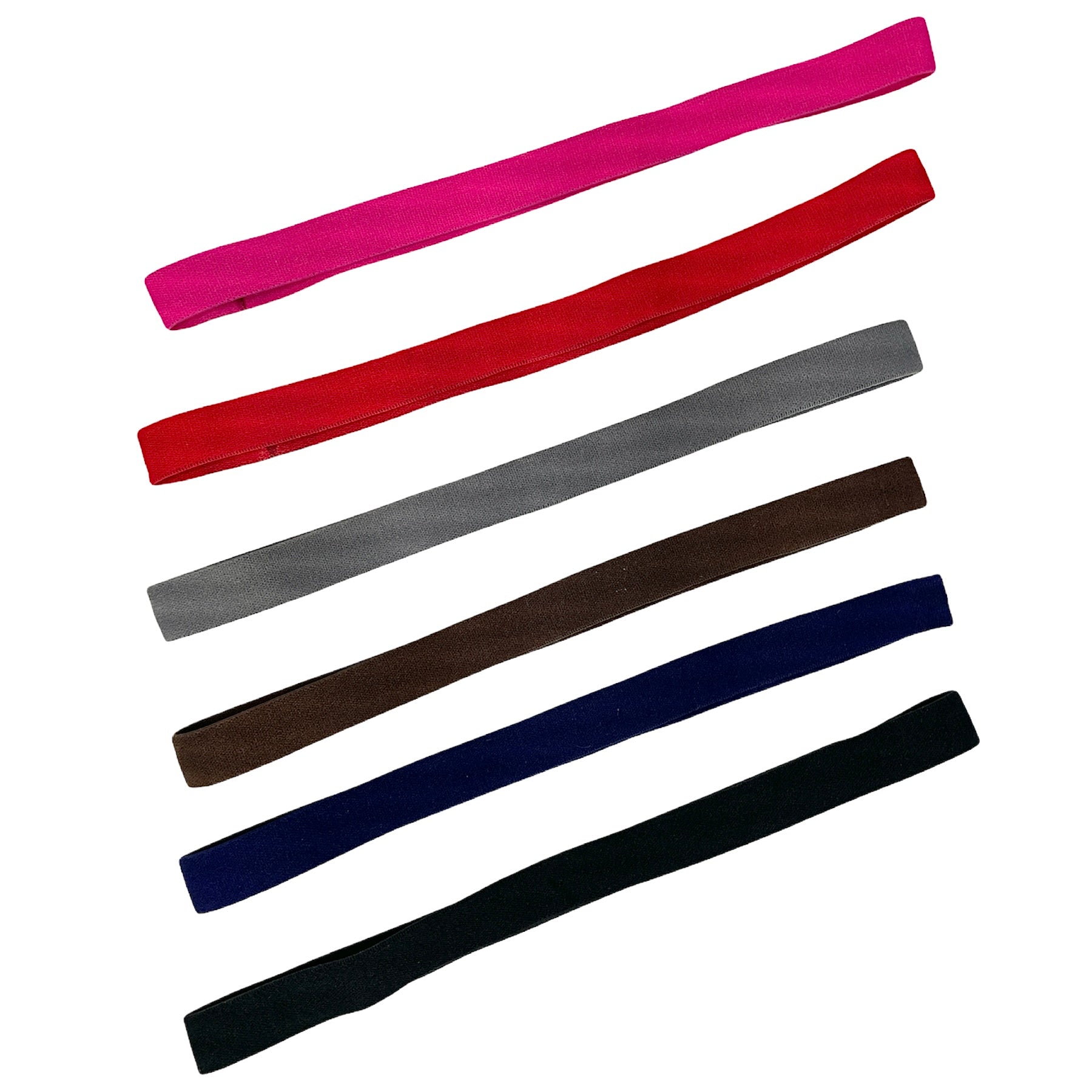 8 Pack Boys Headbands - Non-Slip Silicone Grip For Sports, Running, & Everyday Wear
