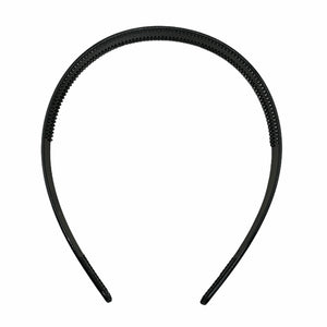 Classic Plain Black Headband