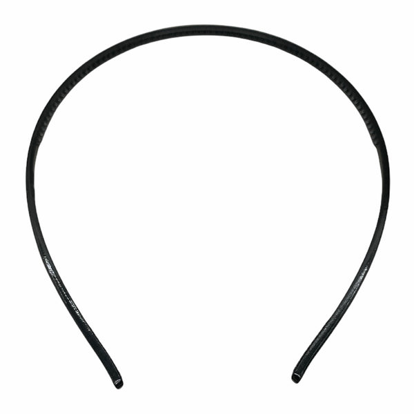 HAIRSTORY Classic Plain Black Thin Headband