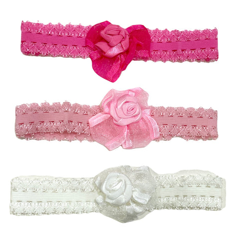 Baby Girl Toddler Rose Headband B004