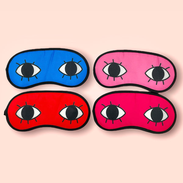 Multi Color Big Eyes Sleep Eye Mask