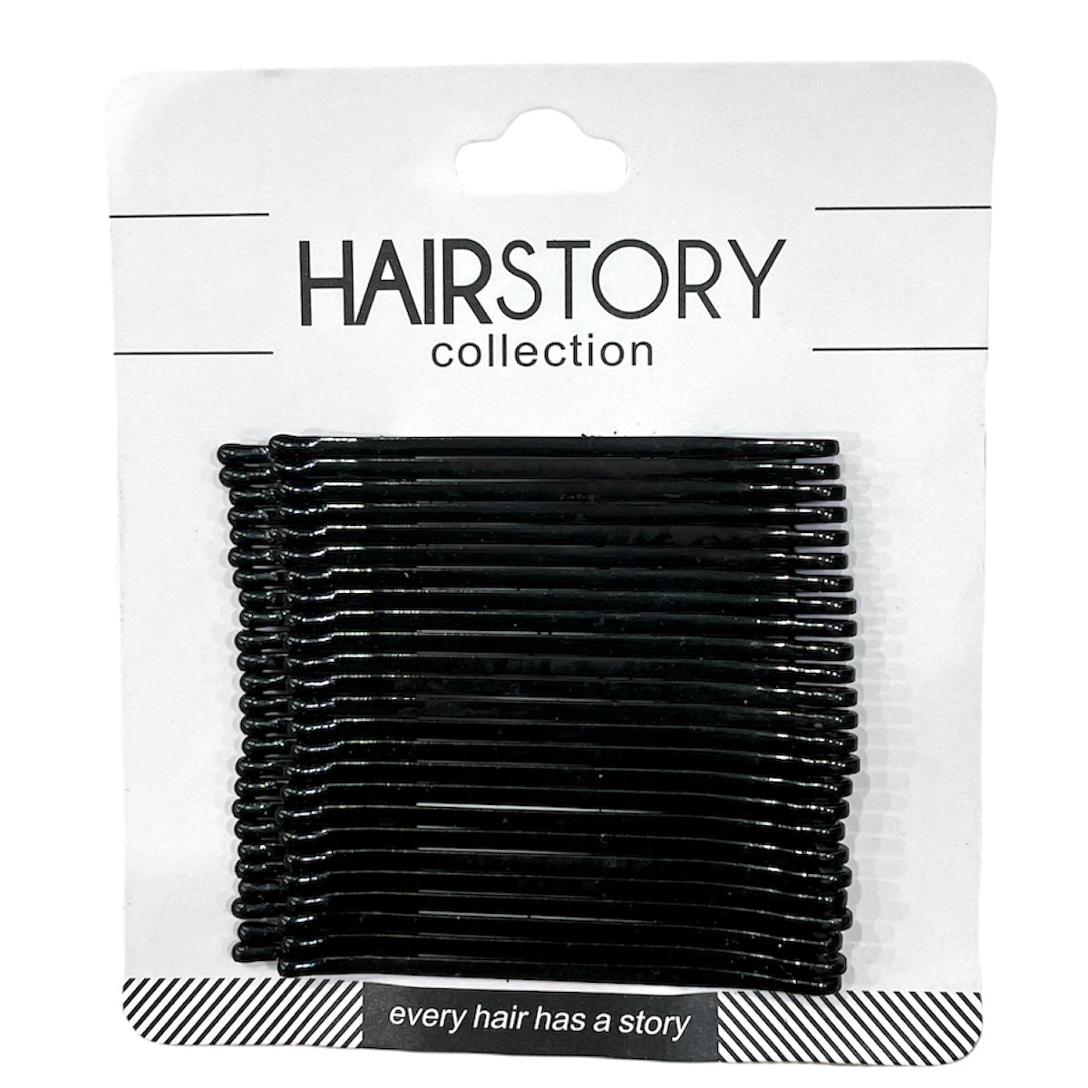 Classic Black Bobby Hair Pins