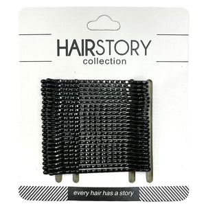 Classic Black Bobby Hair Pins