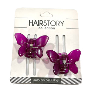 Color Changing Clips Small Butterfly Hair Claw