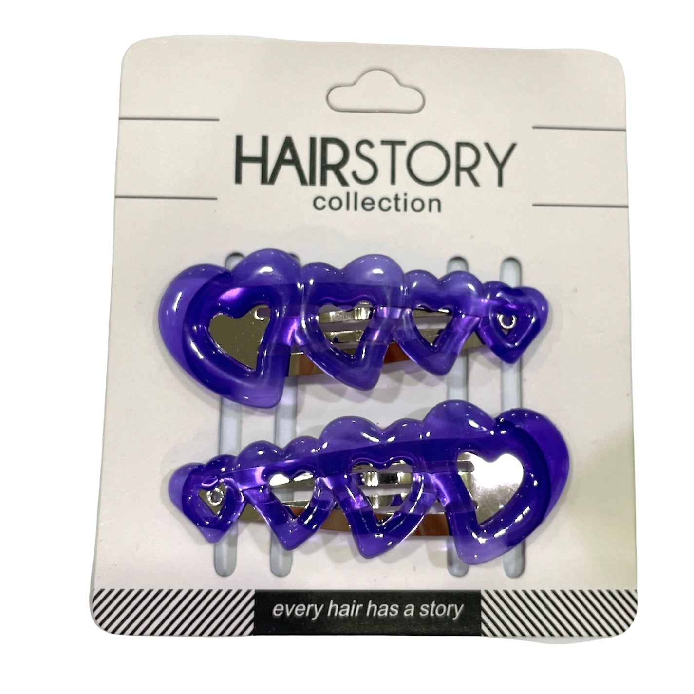 Color Changing Clips Heart Snap Clip