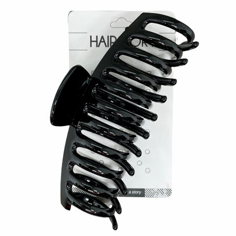 Black Jumbo Claw Hair Clamp Clip