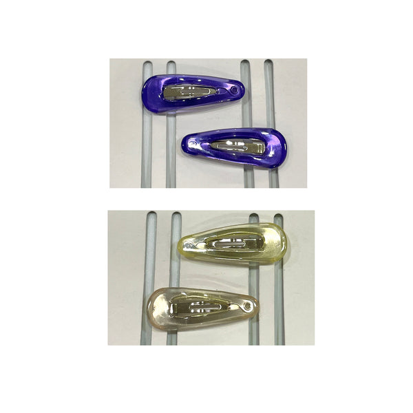 Color Changing Clips Mini Triangle Snap Clip