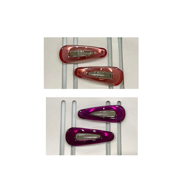 Color Changing Clips Mini Triangle Snap Clip